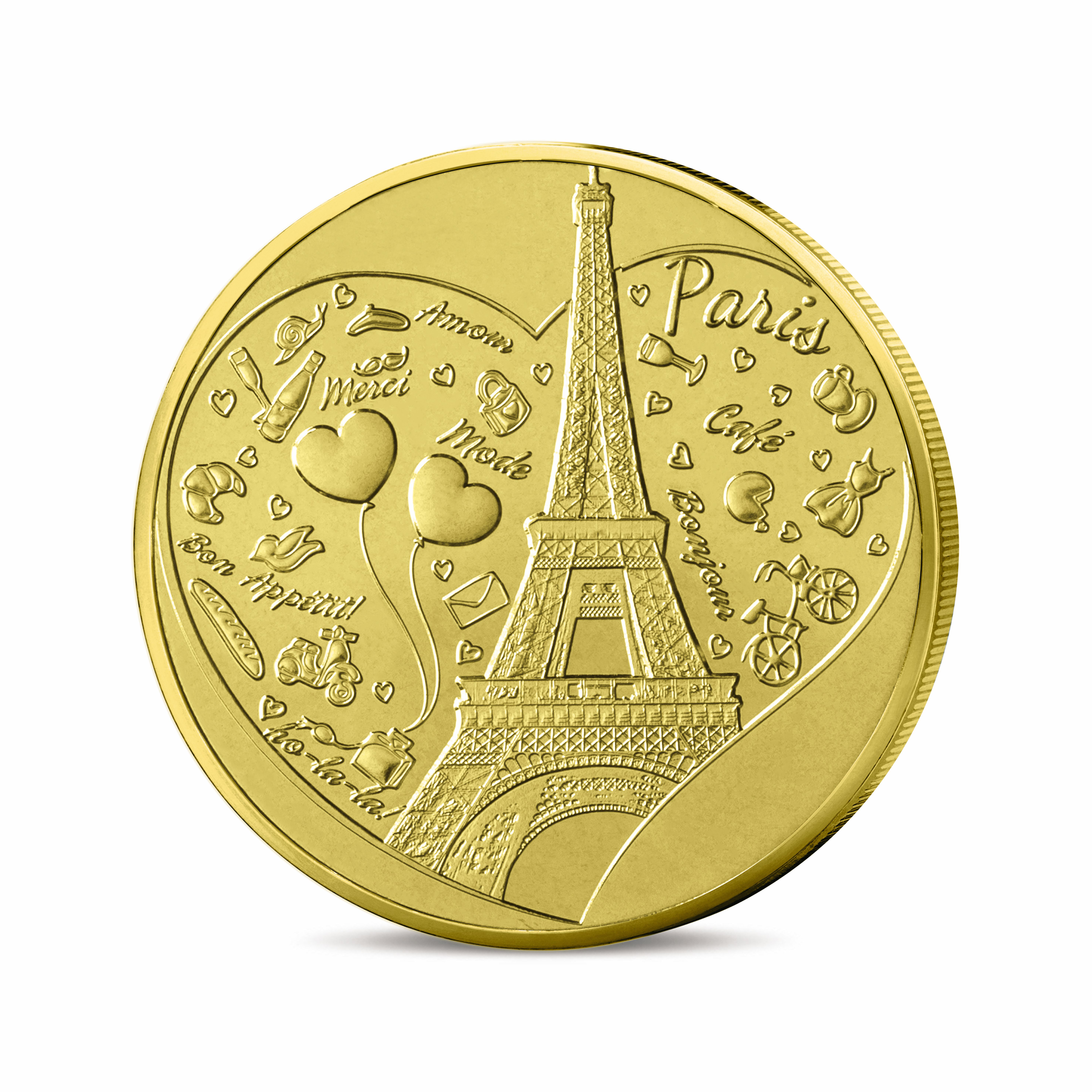 Monnaie De Paris Medaille Souvenir de Paris Display 30 Pochettes 